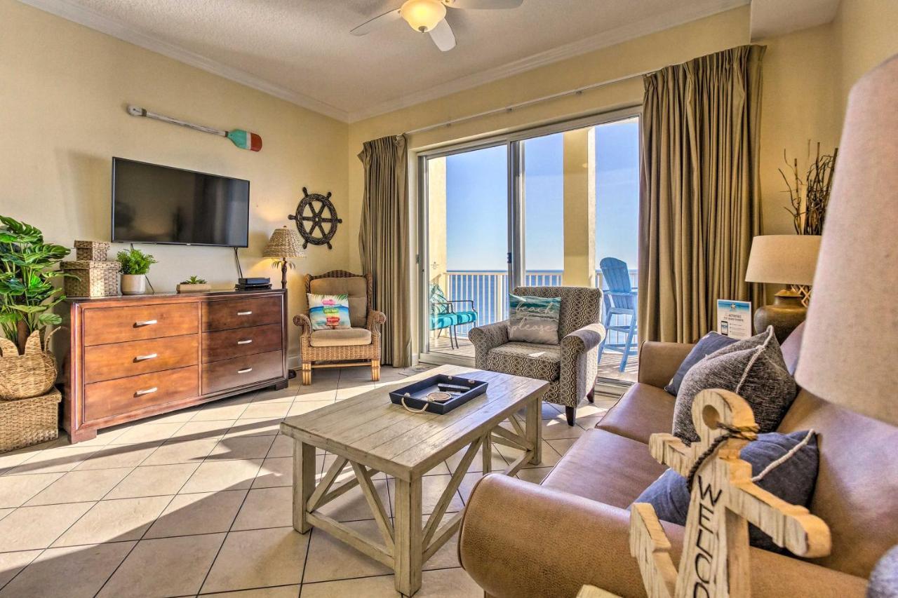 Beachfront Condo With Resort Amenities And Ocean Views Panama City Beach Exteriér fotografie