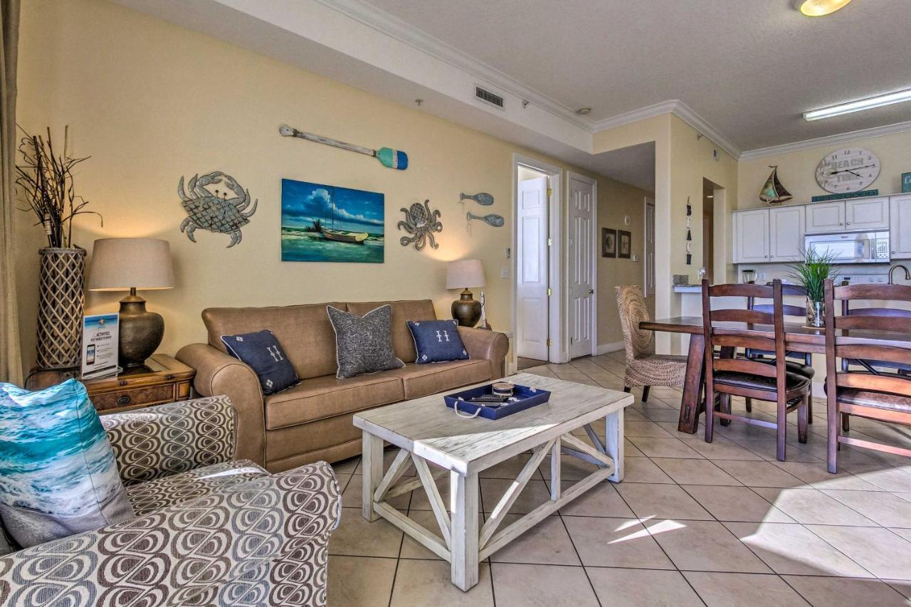 Beachfront Condo With Resort Amenities And Ocean Views Panama City Beach Exteriér fotografie